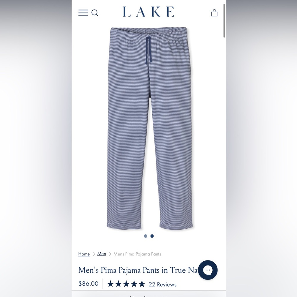 Men’s Lake Pajama Pants